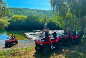 Split : Excursion en quad avec baignade dans une cascade et déjeuner