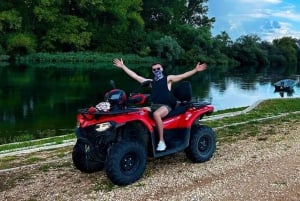 Split : Excursion en quad avec baignade dans une cascade et déjeuner