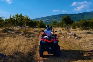 Split : Excursion en quad avec baignade dans une cascade et déjeuner