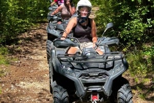 Split: ATV Quad Tour with waterfall swim