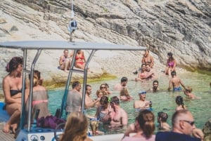Split: Excursión a las 5 Islas de la Cueva Azul con ticket de entrada a la Cueva Azul