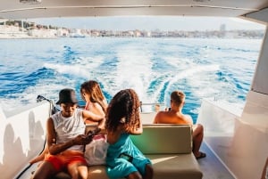 Split: Blå grottan, Vis och Hvar heldagsutflykt med motorbåt