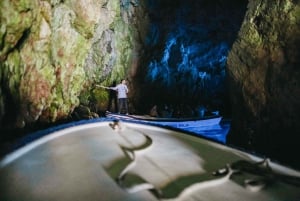Split: tour 1 día lancha rápida de la cueva Azul, Vis y Hvar