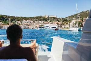 Split: Blue Cave, Vis & Hvar Full-Day Trip by Speedboat