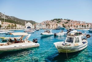 Split: Blue Cave, Vis & Hvar Full-Day Trip by Speedboat