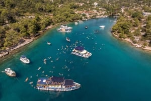 Split: Blaue Lagune & 3-Inseln-Hopping mit Mittagessen und Getränken