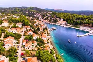 Split: Blå lagunen & 3 öar Smågruppstur med lunch
