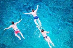 Split: Wycieczka łodzią motorową po Błękitnej Lagunie i 3 wyspach – mała grupa