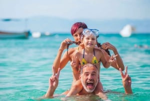 Split: Wycieczka łodzią motorową po Błękitnej Lagunie i 3 wyspach – mała grupa