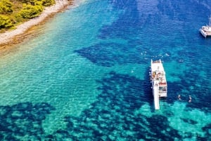 Spalato: Laguna Blu, 3 isole, grande scivolo, pranzo mediterraneo