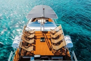 Split: Blue Lagoon and 3 Island Cruise with Food and Drinks