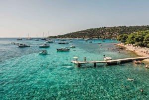 Split: Blue Lagoon en 3 eilanden Speedboottour