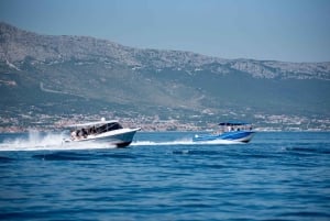 Spalato: Tour in motoscafo della Laguna Blu e delle 3 isole