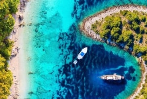 Split: Tur til den blå lagune og de 3 øer