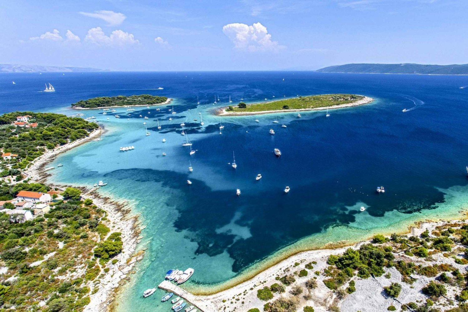 Split: Lagoa azul e cruzeiro de mergulho com snorkel no naufrágio Nečujam