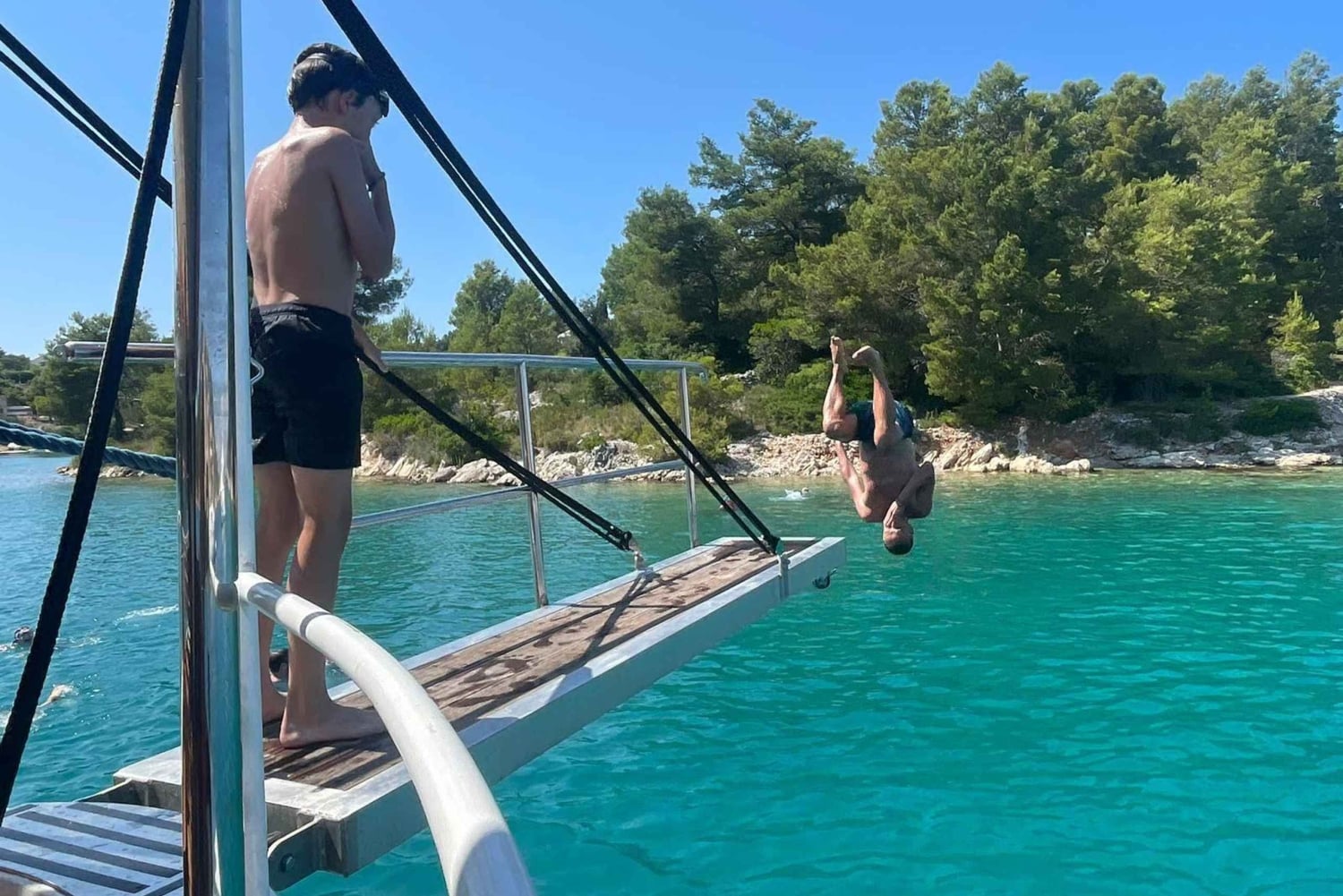 Split: Båttur till Blå lagunen och Šolta med lunch och dryck