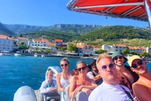 Split: Båttur til Den blå lagune, Hvar og de fem øyene med lunsj