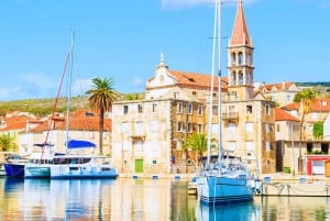Split: Bådtur til Den Blå Lagune, Hvar og de 5 øer med frokost