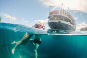 Split: impreza na łodzi w Błękitnej Lagunie, DJ-e, pływanie, shoty i afterparty