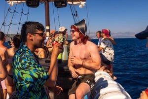 Split : Croisière en bateau pirate dans le lagon bleu avec déjeuner et boissons