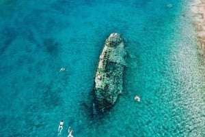 Split: Blue Lagoon, Shipwreck and Šolta with Food and Drinks