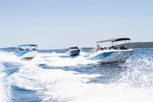Split: Blå lagunen, Trogir och Solta med motorbåt