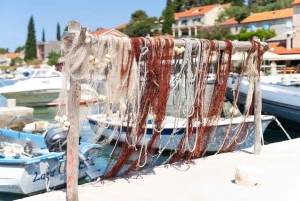 Split: Blå lagunen, Trogir och Solta med motorbåt