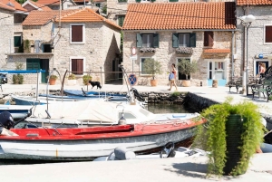 Split: Blå lagunen, Trogir och Solta med motorbåt