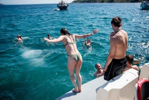 Split: Blå lagunen, Trogir och Solta med motorbåt