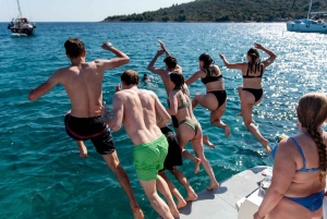 Split: Blå lagunen, Trogir och Solta med motorbåt