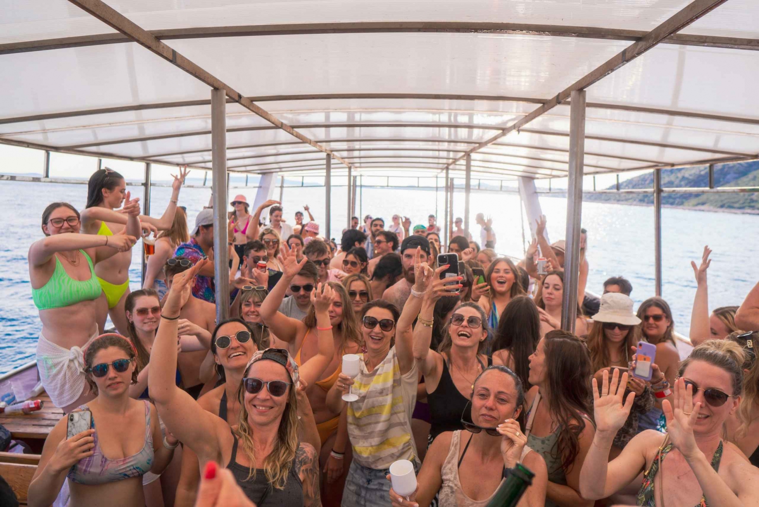Split: Blue Lagoon Boat Party with DJs, Shots & After-Party