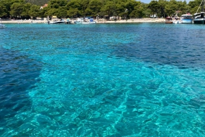 Split: Passeio de barco pela Lagoa Azul, Čiovo e Praia Labadusa