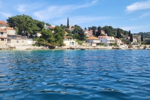 Split: Båttur til Den blå lagune, Čiovo og Labadusa-stranden