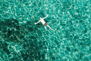 Split - Båttur till Blå grottan Båttur till Blå grottan, Vis, Blå lagunen, Hvar, Brač