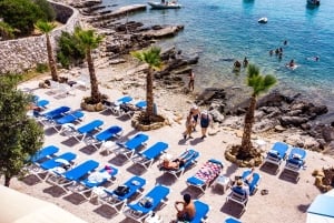Passeio de barco em Split de meio dia: Lagoa Azul, Trogir e Čiovo