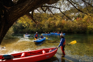スプリットチェティナ川でのカヌー・サファリ