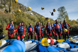 スプリットチェティナ川でのカヌー・サファリ