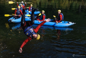 スプリットチェティナ川でのカヌー・サファリ