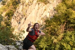 Split: Cetina River Rafting with Cliff Jumping and Cave Tour