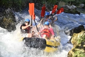 Split: Cetina River Rafting with Cliff Jumping and Cave Tour