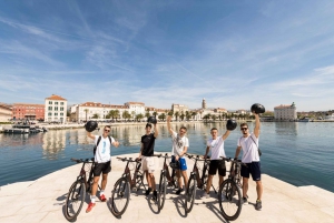 Wycieczka po mieście Split i parku Marjan na rowerze elektrycznym