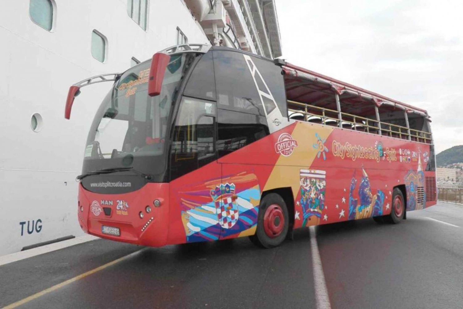 Jakautukaa: Hop-On Hop-Off bussikierros & Ekstrat
