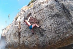 Split : Saut de falaise et excursion en solitaire en eaux profondes