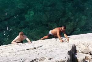 Split: skoki z klifów i samotna wycieczka po głębokiej wodzie