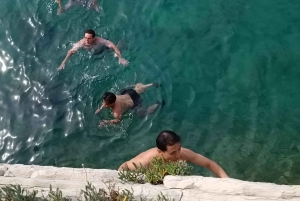 Split: skoki z klifów i samotna wycieczka po głębokiej wodzie