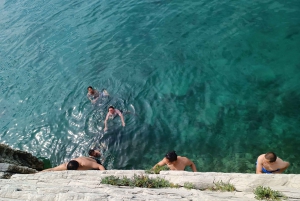 Split : Saut de falaise et excursion en solitaire en eaux profondes