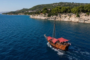 Split: Cruise på Columbos piratskip 'Santa Maria'