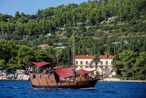 Split: Cruise på Columbos piratskip 'Santa Maria'