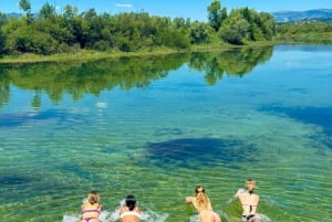 Split : Excursion en quad dans l'arrière-pays dalmate, baignade et déjeuner barbecue