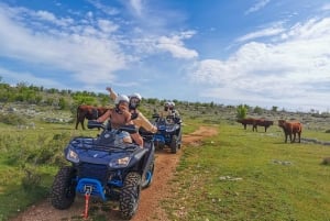 Spalato: tour in quad in Dalmazia con nuotata nel fiume e picnic